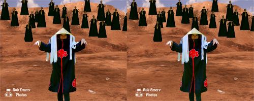 Sasori's 100 puppets attack